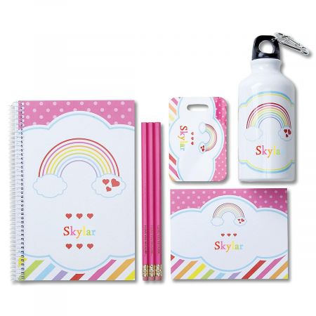 Rainbow Water Bottle by Designer Maureen Anders