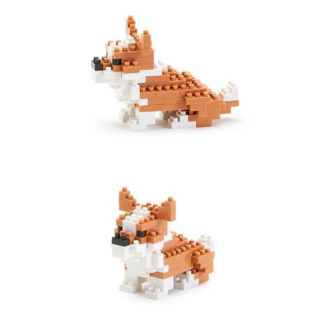 Corgi Paw-Som Tiny Building Blocks Lillian Vernon - Main Image
