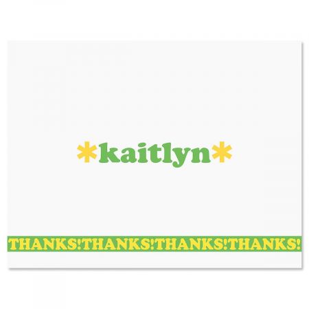 Playful Thank You Cards