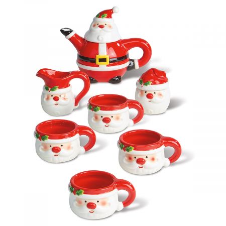 Santa Tea Set