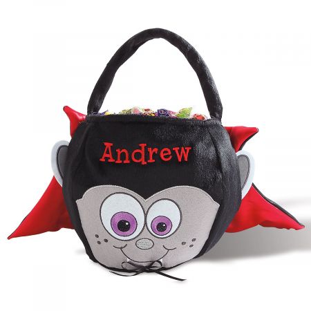 Personalized Halloween Vampire Treat Basket | Lillian Vernon