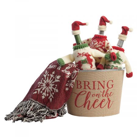Knit Sweater and Hat Bottle Topper