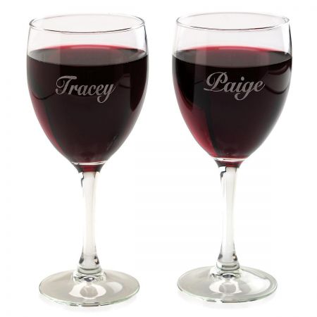 Personalized Individual Wine Glass