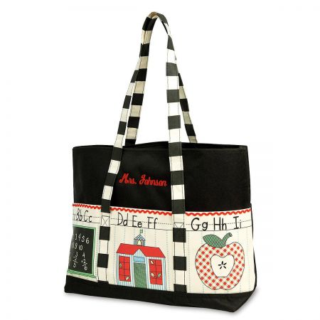 Teacher's Canvas Tote