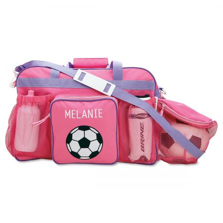 Pink Soccer Sport Bag