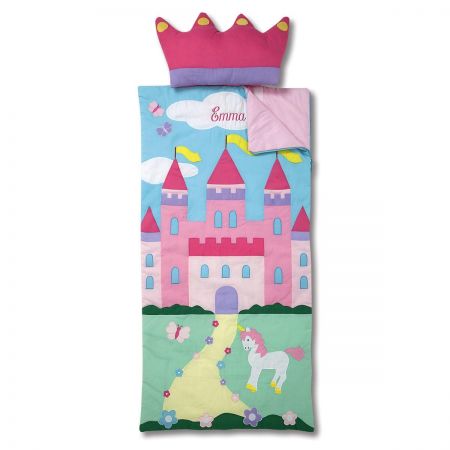 Castle Sleeping Bag with Detachable Pillow