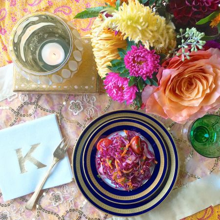Copperplate Initial Cocktail Napkins