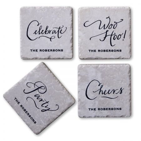 Woo Hoo Cheers Coasters