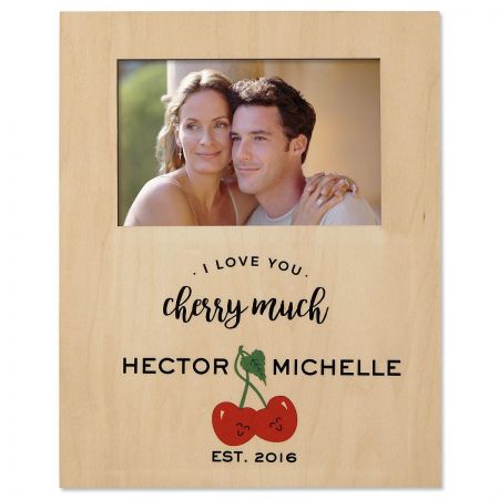 I Love You Cherry Much Personalized Frame