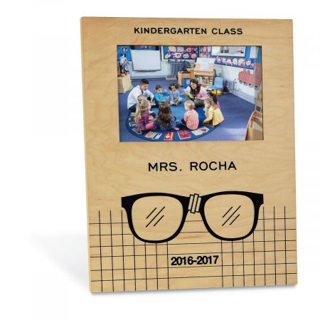 Teacher with Glasses Frame