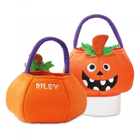 Pumpkin Personalized Treat Bag Lillian Vernon Pumpkin Personalized Treat Bag