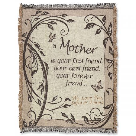Personalized Throw Blanket by Lillian Vernon