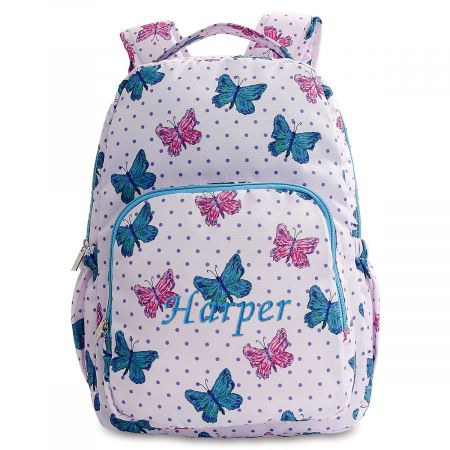 Personalized Butterfly Backpack | Lillian Vernon