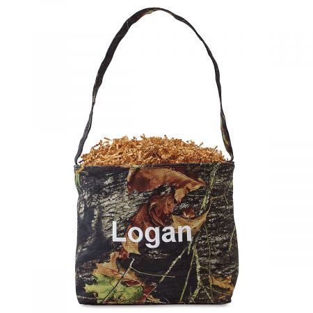 Personalized Photographic Woods Easter Bucket
