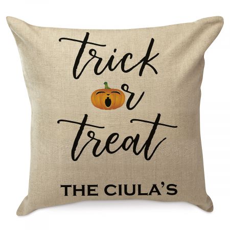 Trick Or Treat Personalized Pillow Lillian Vernon