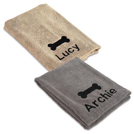 Bone dry dog drying towel best sale