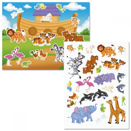 Noah's Ark Background Scenes & Stickers