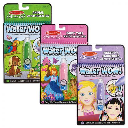 melissa and doug water paint books