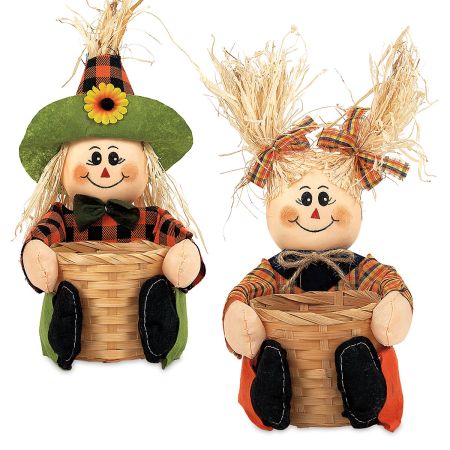Scarecrow Baskets | Lillian Vernon