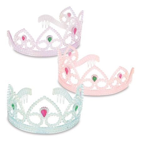 Pearly Tiarra with Stones | Lillian Vernon