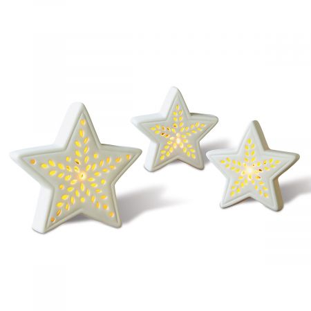 Porcelain LED Stars