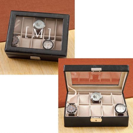 Monogrammed Watch Box