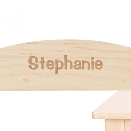 Personalized Wooden Table And Chairs By Melissa Doug Natural