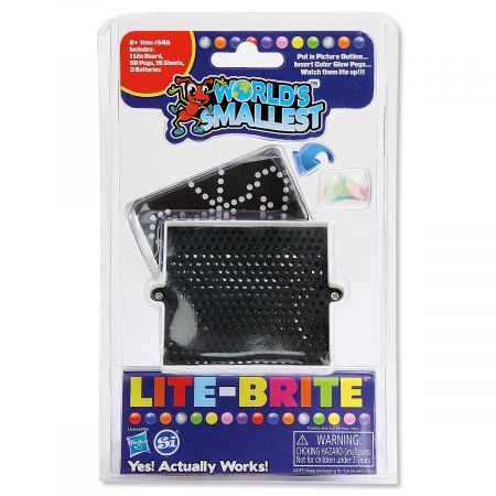 world's smallest lite brite