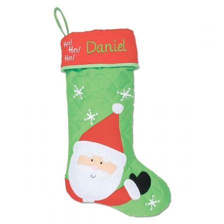 Santa Personalized Christmas Stocking by Stephen Joseph®