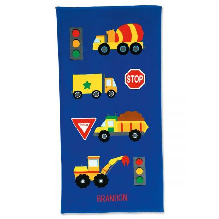 Truck Personalized Towel