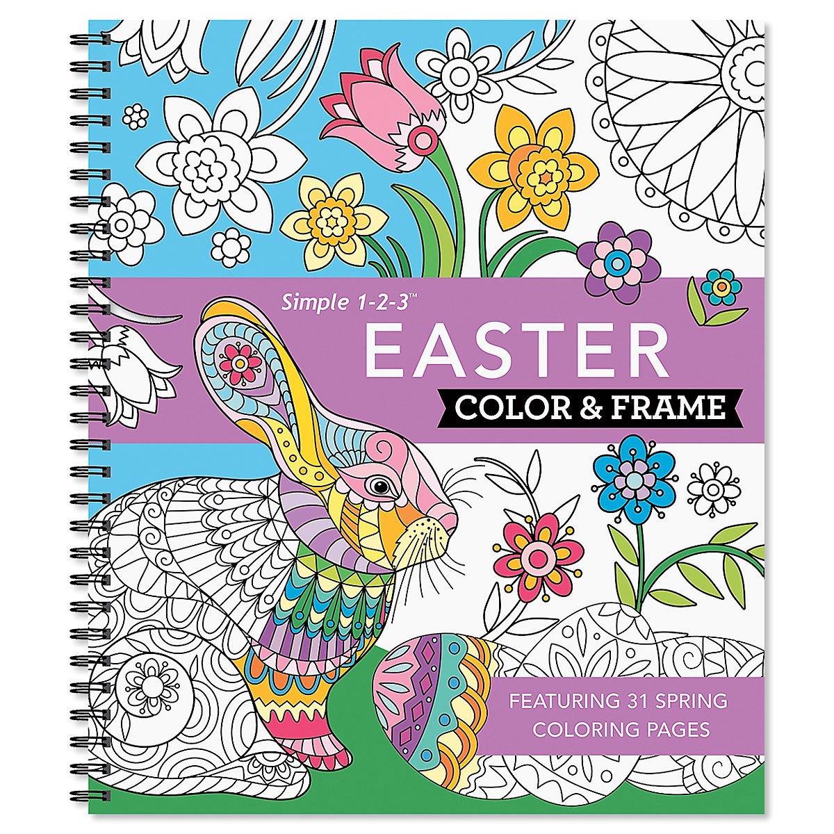 Easter Color & Frame Coloring Book Lillian Vernon