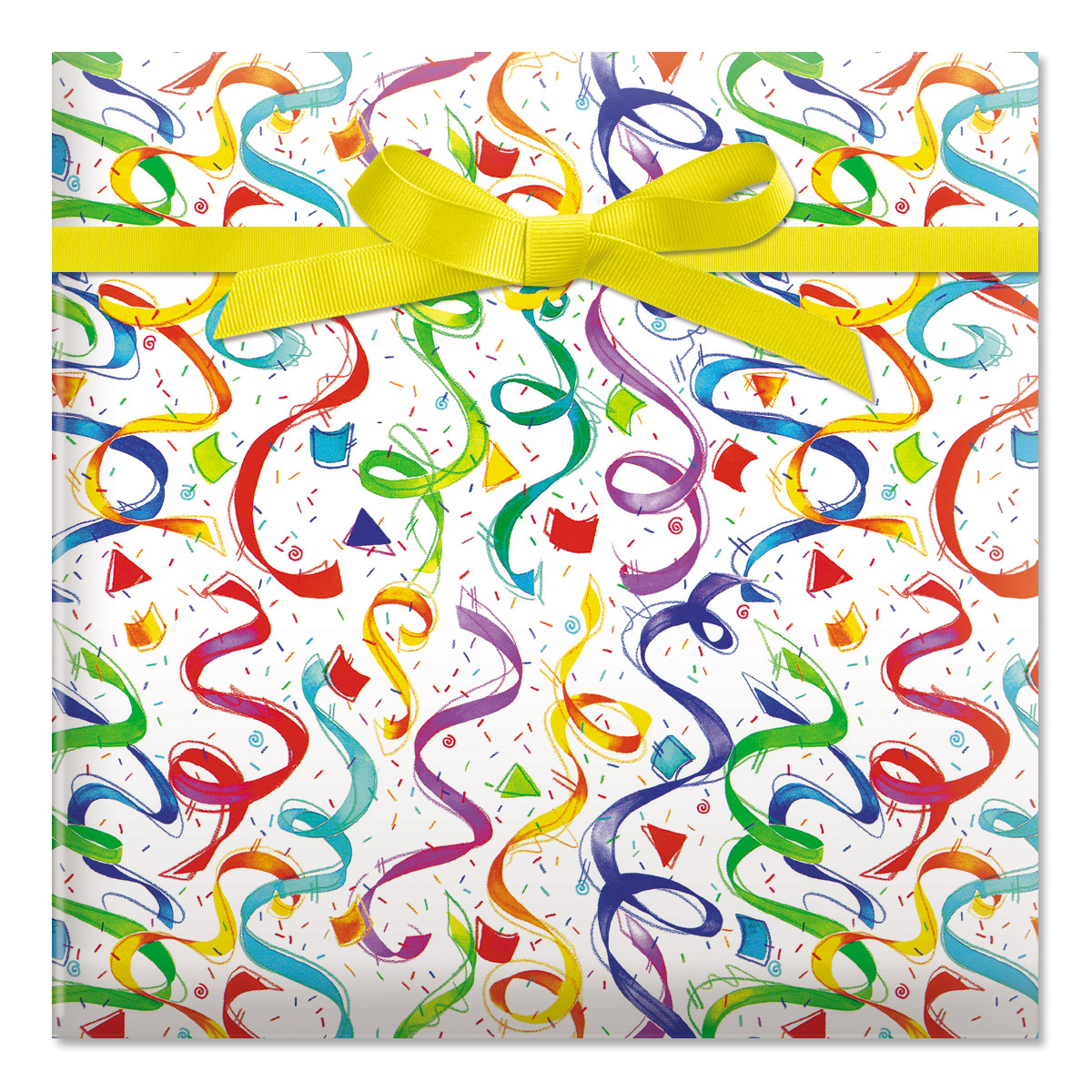 Candy Canes and Confetti Gift Wrap Roll
