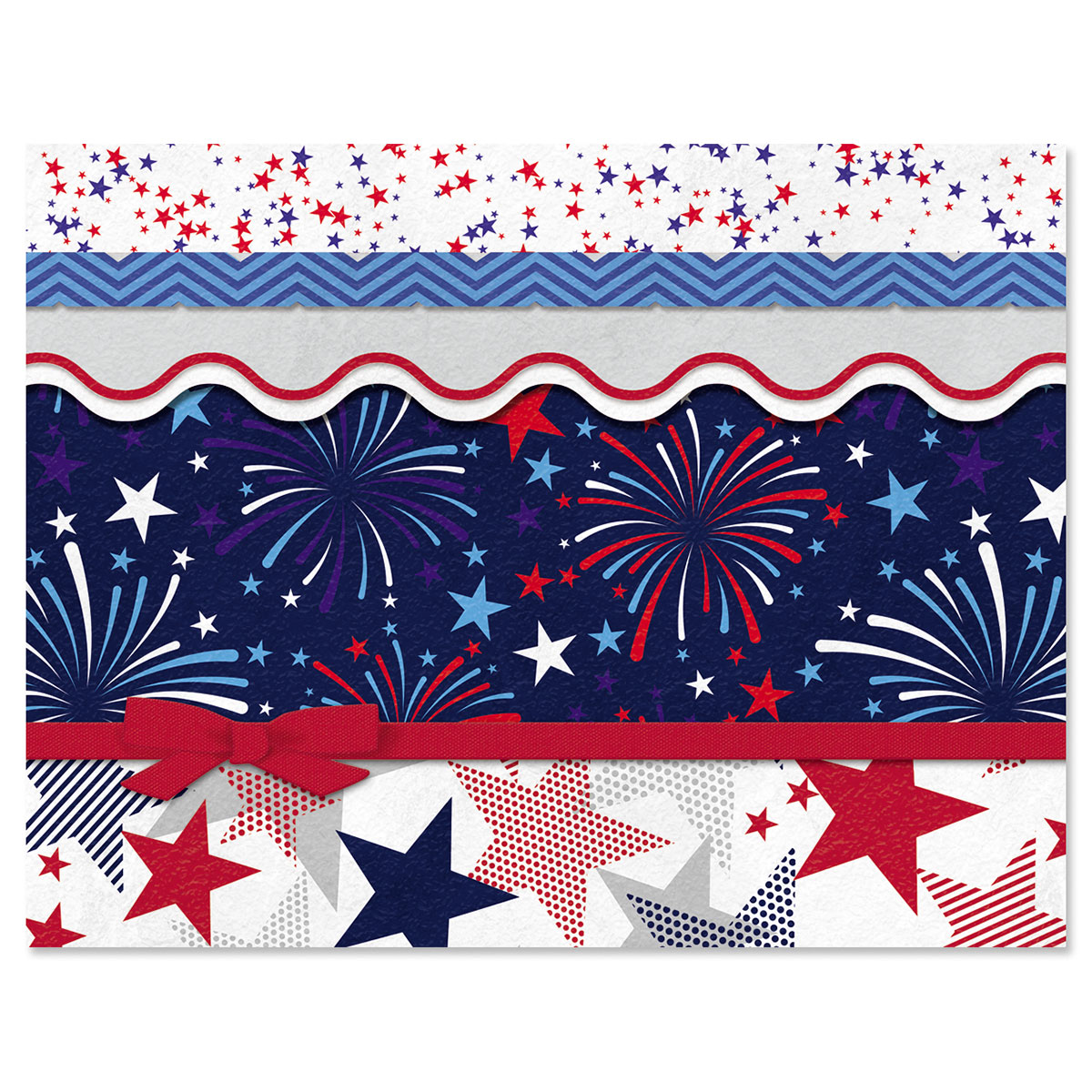 Fireworks Patriotic Note Cards | Lillian Vernon