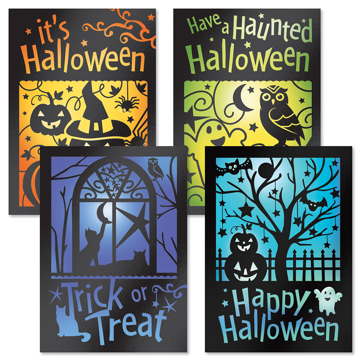 Deluxe Magic Halloween Cards Lillian Vernon
