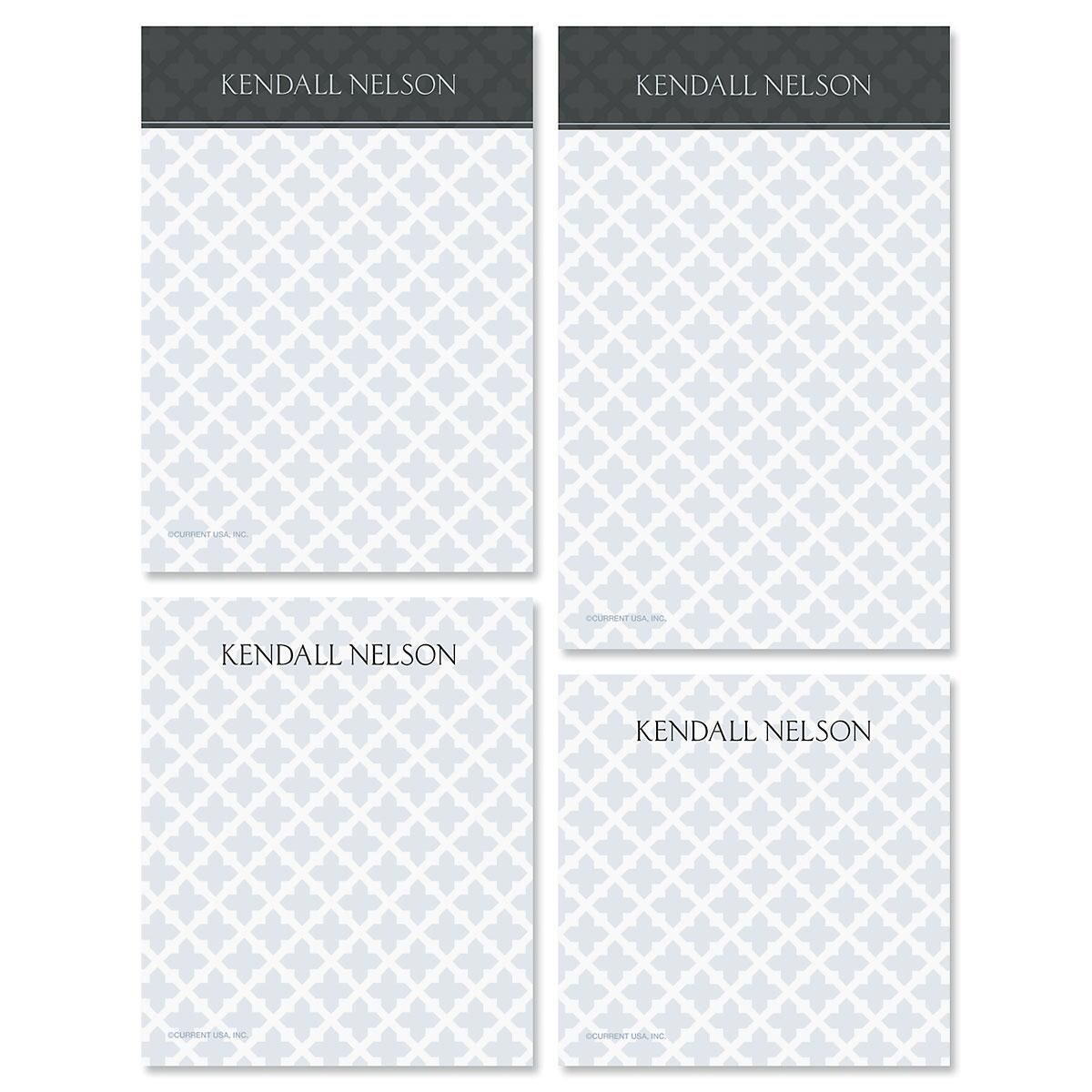 Quatrefoil Notepads