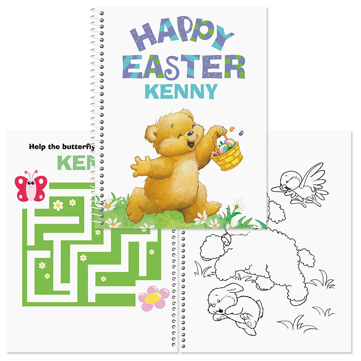Easter Color & Activity Book Boy