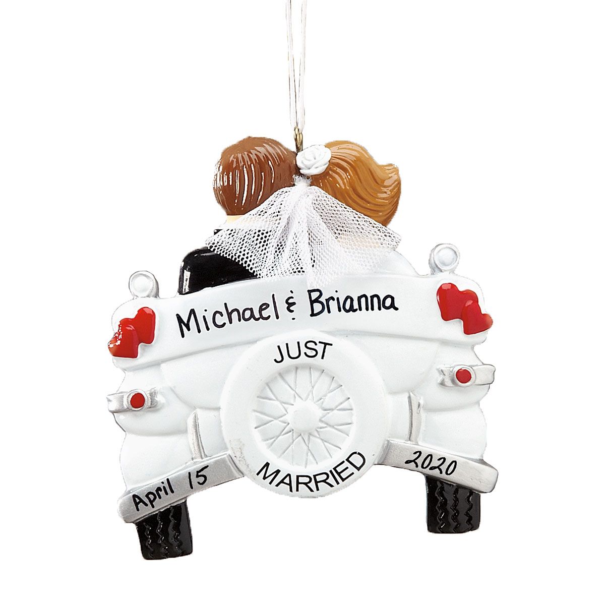 custom wedding christmas ornaments