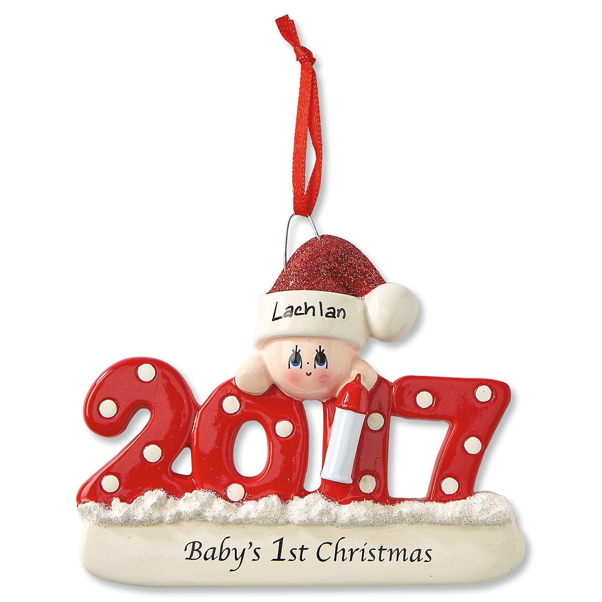 Baby's First Christmas Personalized Ornaments