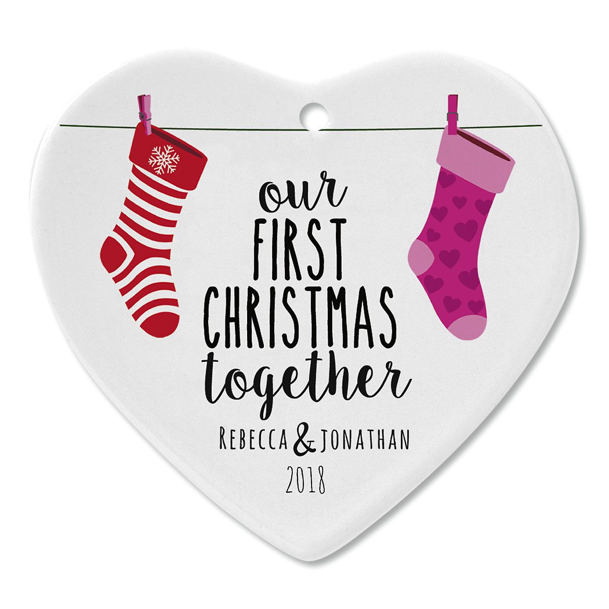 first christmas together ceramic