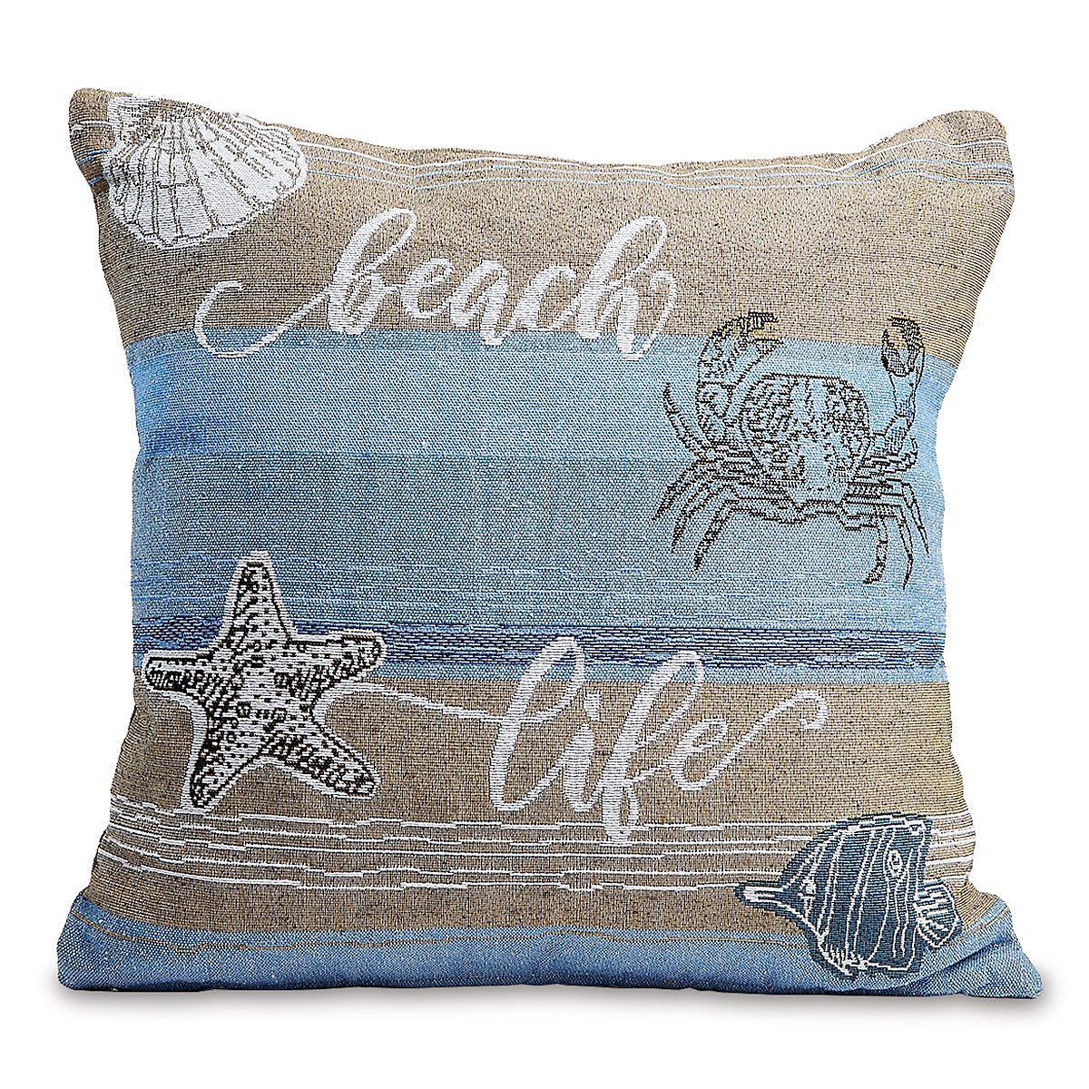 coastal throw pillows