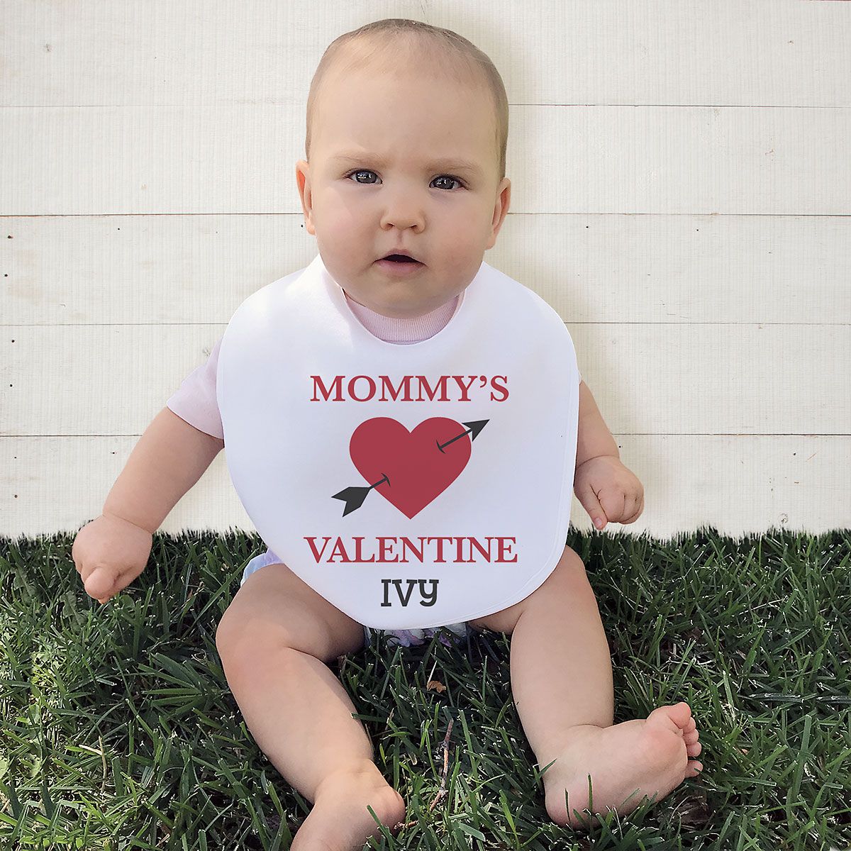 valentines bib