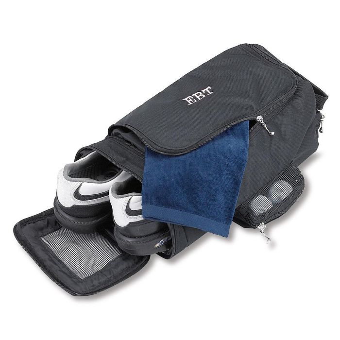 Golf Shoe Bag >> Personalized Black Golf Shoe Bag Lillian Vernon Golf Shoe Bag >> Personalized Black Golf Shoe Bag Lillian Vernon