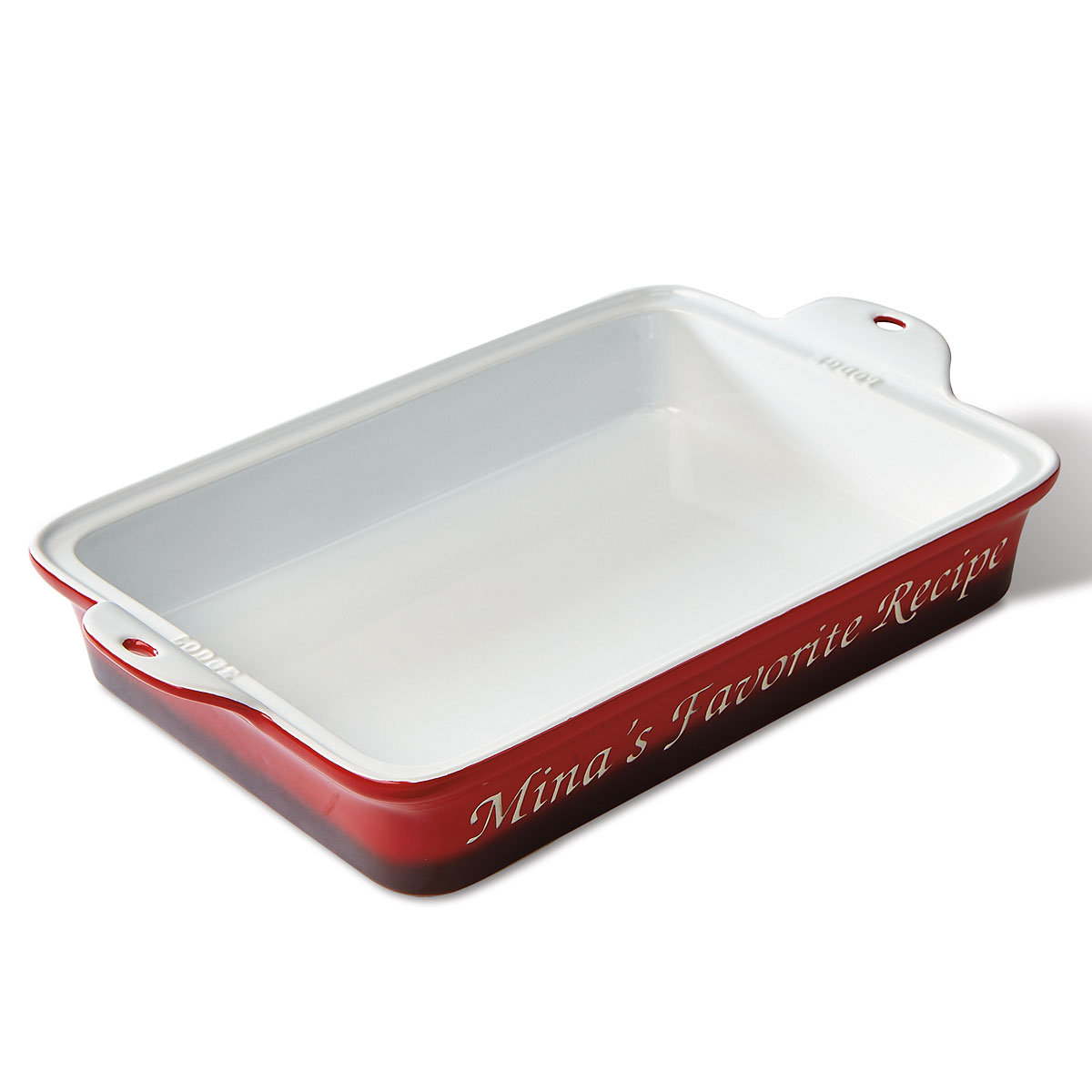 Lodge 9 x 13 Stoneware Baking Dish Red, STW13RCT43 