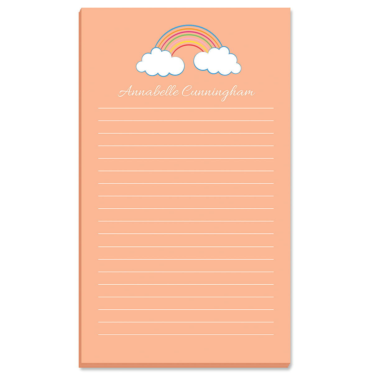 Rainbow Note Pad | Lillian Vernon