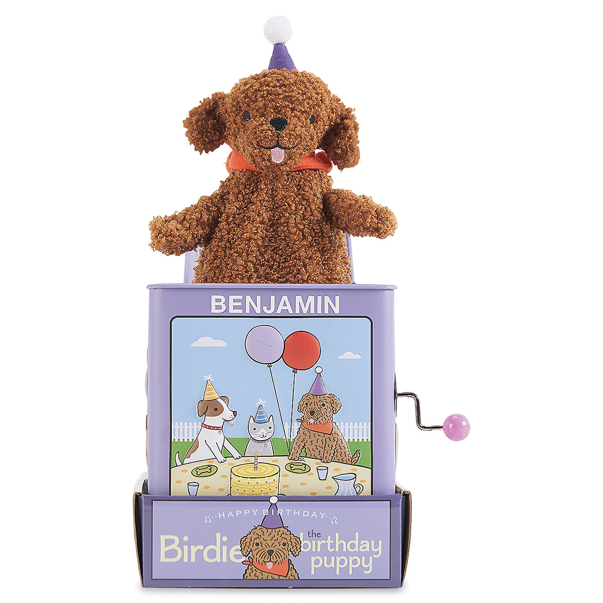 Personalized Puppy Jack in the Box | Lillian Vernon