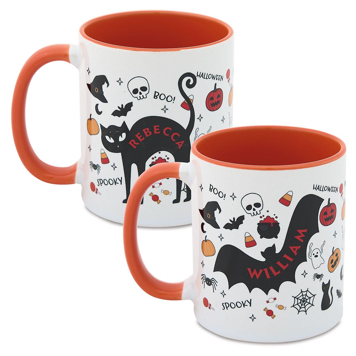 Spooky Halloween Personalized Mugs Lillian Vernon