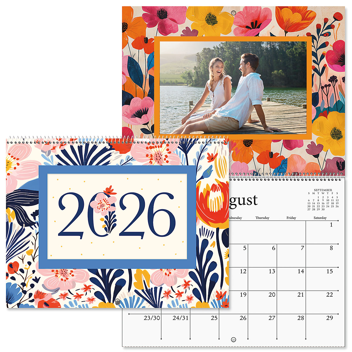 Floral Photo 2026 Calendar Lillian Vernon