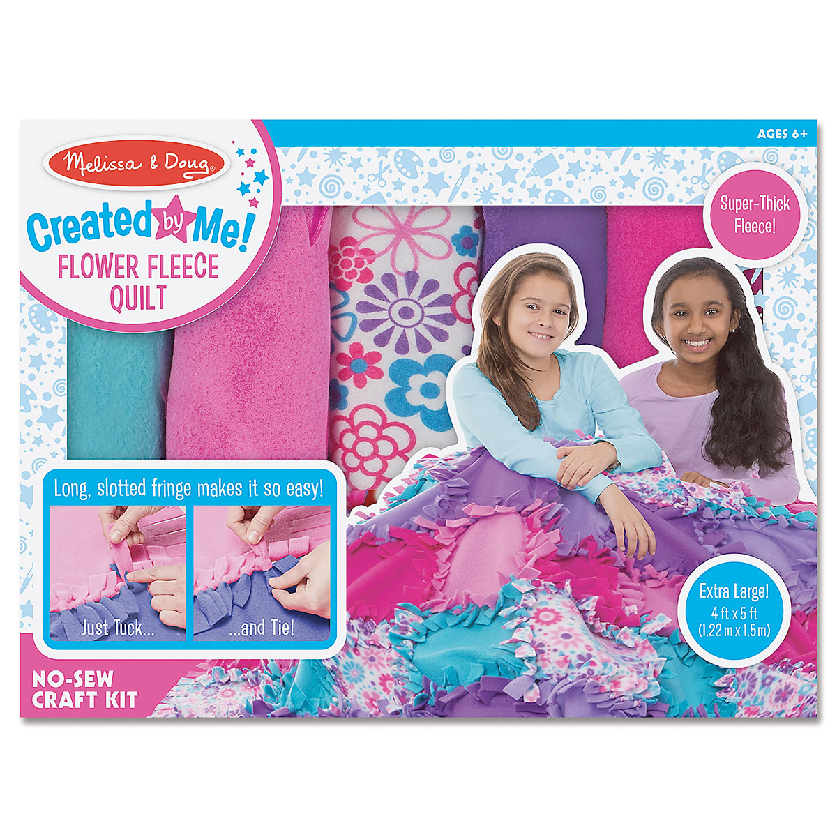 Flower Fleece Quilt-Making Set by Melissa & Doug®