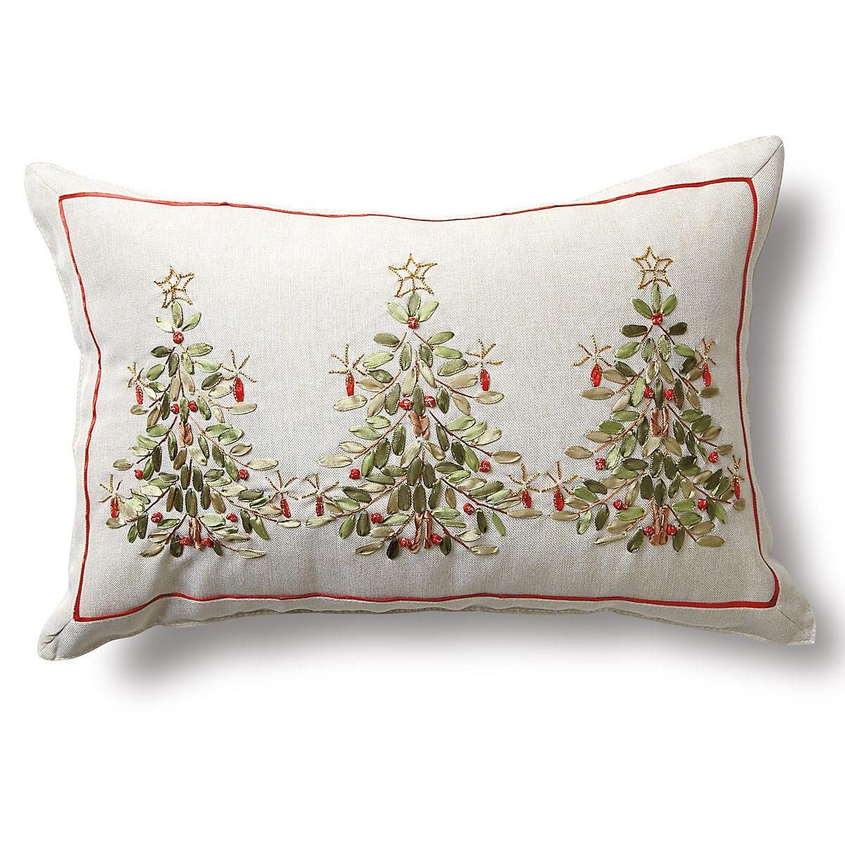 christmas tree pillow