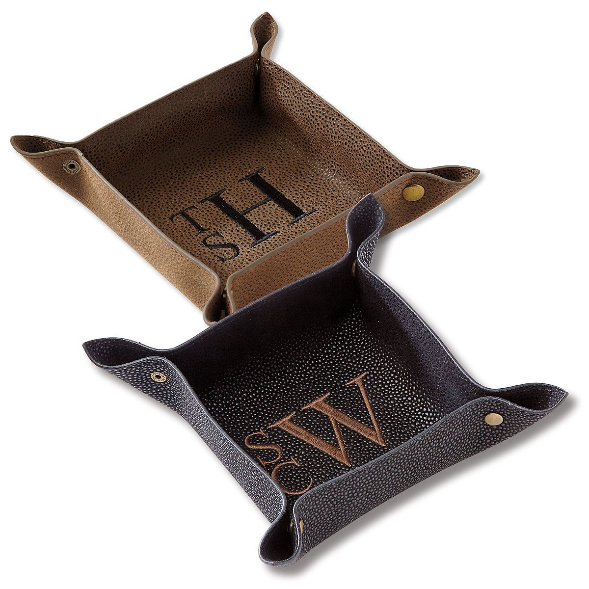 Personalized Valet Trays by Lillian Vernon